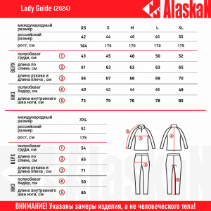 Термобелье Alaskan Lady Guide